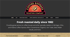 Desktop Screenshot of coffeeexpressco.com